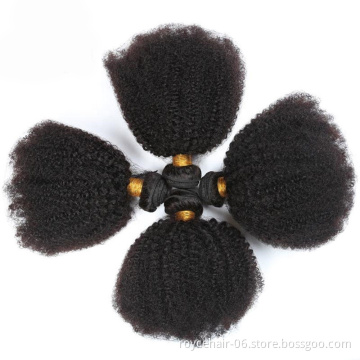 Wholesale 100% Brazilian Human Hair Afro Kinky Mink Virgin Hair Weave